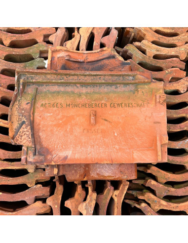 Takpanna, Enkupig, Cassel GES. Möncheberger Gewerkschaft - Röd