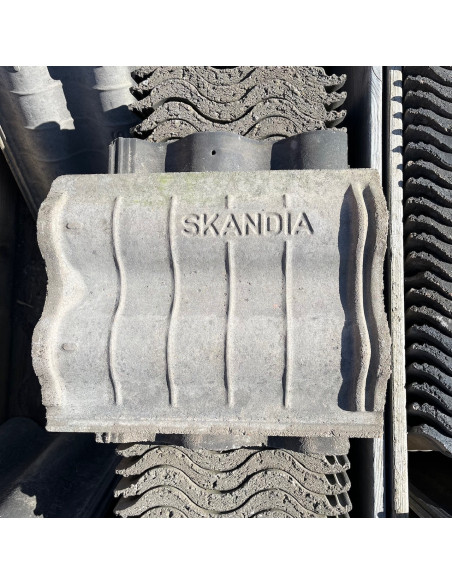 Takpanna, Skandia, Tvåkupig - Svart