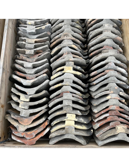 Takpanna, Höganäs, Enkupig - Gul/Röd