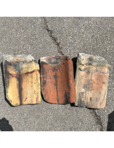 Takpanna, Höganäs, Enkupig - Gul/Röd