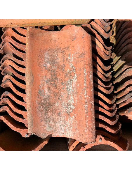 Takpanna, Ostämplad, Enkupig - Röd