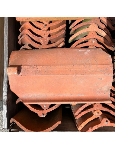 Takpanna, Ostämplad, Enkupig - Röd