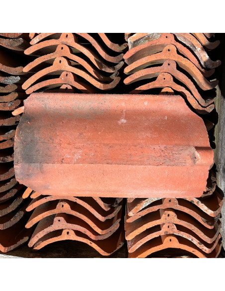 Takpanna, Ostämplad, Enkupig - Röd